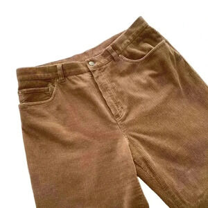 Ralph Lauren Pants Men's 34x27 Brown Corduroy Classic Preppy